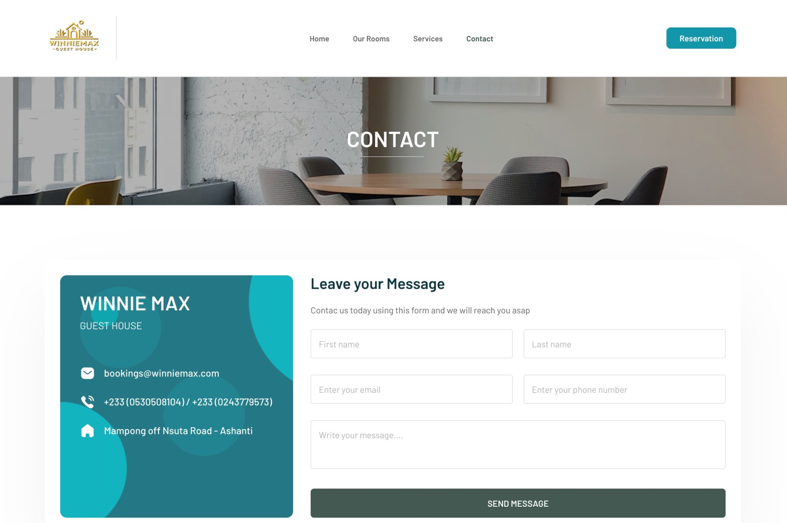 Winniemax project screenshot